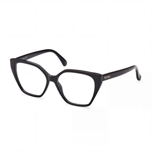 MaxMara Mm5085 Black Rectangle Eyeglasses for Women, Plastic frame
