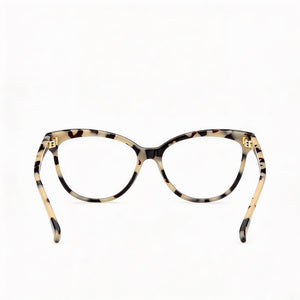 MaxMara MM5093 Rectangle Eyeglasses for Women — interior view, Plastic demo lenses