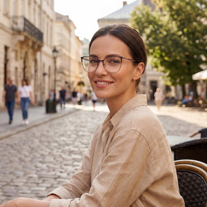 MaxMara MM5104 Gold Eyeglasses Women — lifestyle wear, evening writing and desk work