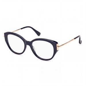 MaxMara Mm5116 Black Oval Eyeglasses for Men, Plastic frame