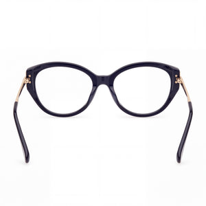 MaxMara Mm5116 Oval Eyeglasses for Men — interior view, Polycarbonate demo lenses