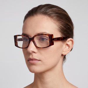 MaxMara MM5157-B Havana Eyeglasses Women — lifestyle wear, everyday errands and city walking