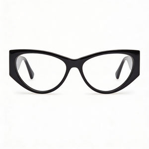MaxMara Mm5174 Cat Eye Eyeglasses for Women — front view, Plastic