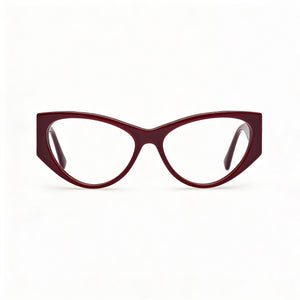 MaxMara MM5174 Cat Eye Eyeglasses Unisex — front view, Plastic frame