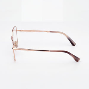 MaxMara Mm5187 Rectangle Eyeglasses for Women — front view, Metal