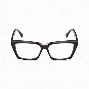 MaxMara MM5180 Rectangle Eyeglasses Unisex — front view, Plastic