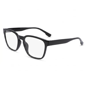 McAllister Mc4510 Black Square Eyeglasses for Men, Metal frame
