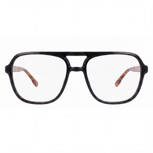 McAllister Mc4534 Rectangle Eyeglasses for Men — front view, Metal