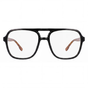 McAllister Mc4534 Rectangle Eyeglasses for Men — front view, Metal