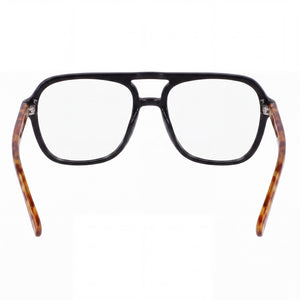 McAllister Mc4534 Rectangle Eyeglasses for Men — interior view, Polycarbonate demo lenses