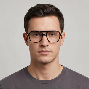 McAllister Mc4534 Black Eyeglasses Men — lifestyle wear, office and daily use