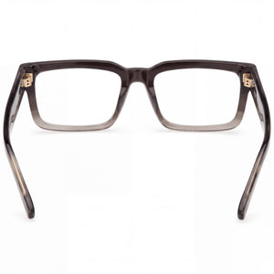 MCM Mw5027 Rectangle Eyeglasses Men — side view, Brown Plastic temples