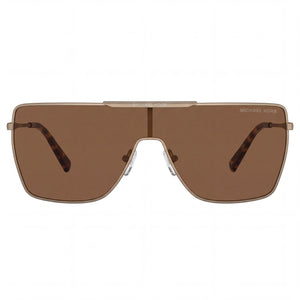 Michael Kors 1152 Snowmass Aviator Sunglasses for Men — front view, Metal frame