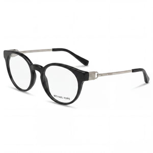 Michael Kors KEA MK4048 Black Round Eyeglasses for Women, Plastic frame