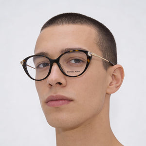 Michael Kors MK 4098BU Havana Eyeglasses Unisex — lifestyle wear, office and reading