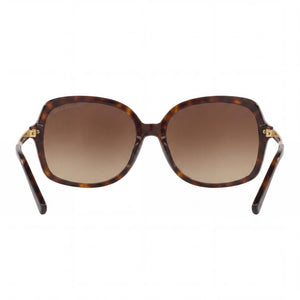Michael Kors Mk2024 Adrianna I Butterfly Sunglasses Women — side view, Non-Polarized Brown Gradient lens