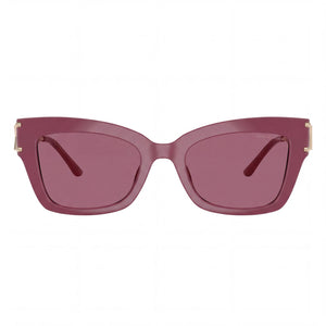 Michael Kors Mk2237u Rectangle Sunglasses for Women — front view, Plastic frame