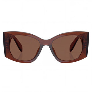 Michael Kors MK2244U Square Sunglasses for Women — front view, Plastic frame
