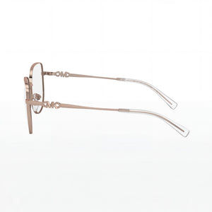 Michael Kors Mk3062 Belleville Rectangle Eyeglasses for Women — front view, Plastic
