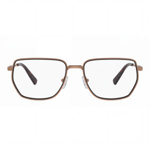 Michael Kors MK3080 Square Eyeglasses for Women — front view, Metal
