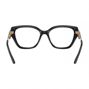 Michael Kors MK4140U Cat Eye Eyeglasses Women — side view, Black Plastic temples