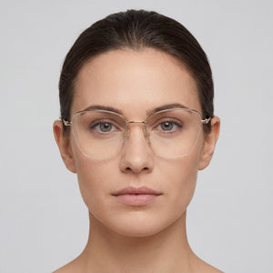 Missoni 0122 Cat Eye Eyeglasses for Women — interior view, Alloy Steel frame detail