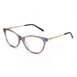 Missoni Blue Cat Eye Eyeglasses for Women, Acetate frame