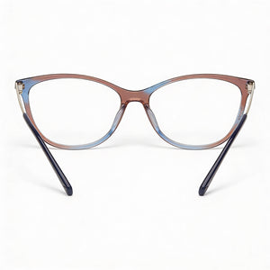 Missoni Cat Eye Eyeglasses for Women — interior view, Polycarbonate demo lenses