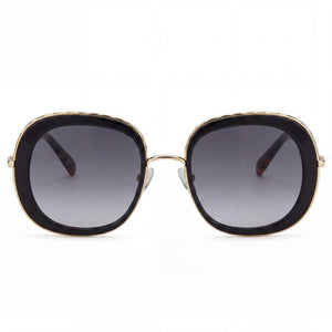 Missoni Classic Rectangular Sunglasses for Women — front view, Stainless Steel frame