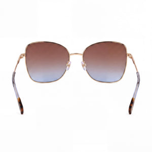 Missoni Classic Square Sunglasses for Women — interior view, Non-Polarized lens detail