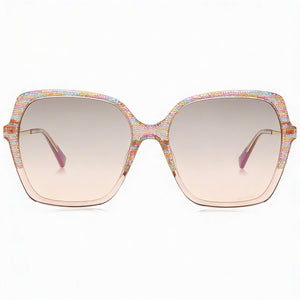 Missoni DNA Square Sunglasses for Women — front view, Acetate frame