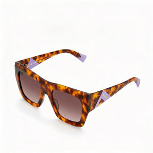 Missoni Rectangle Sunglasses Unisex — front view, Acetate frame