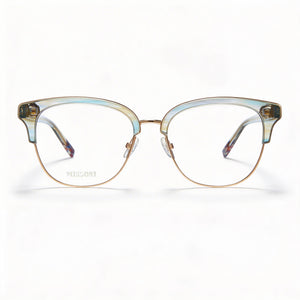 Missoni Mis 0012 Square Eyeglasses for Men — front view, Metal