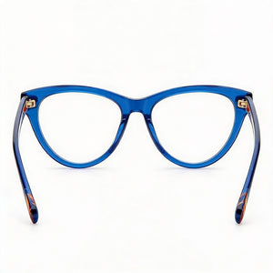 Missoni Mis 0073 Rectangle Eyeglasses for Women — interior view, Polycarbonate demo lenses