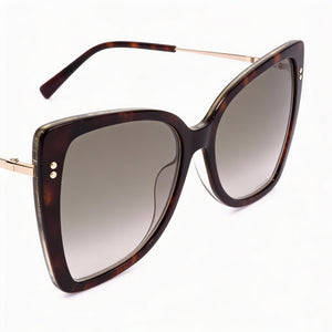 Missoni MIS 0083/S Square Sunglasses Unisex — side view, Non-Polarized Brown Shaded lens