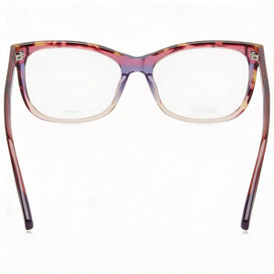 Missoni Mis 0090 Rectangle Eyeglasses Women — side view, Black Havana Acetate temples