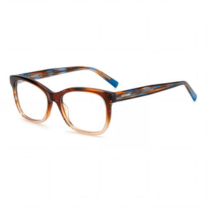 Missoni MIS 0090 Brown Rectangle Eyeglasses for Women, Acetate frame
