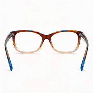 Missoni MIS 0090 Rectangle Eyeglasses for Women — interior view, Acetate frame detail