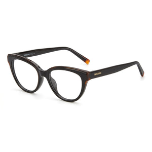 Missoni MIS 0091 Black Rectangle Eyeglasses for Women, Acetate frame