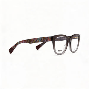 Missoni Mis 0105 Rectangle Eyeglasses Unisex — side view, Gray Acetate temples