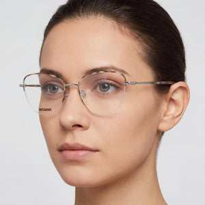 Missoni MIS 0122 Silver Eyeglasses Women — lifestyle wear, office and reading