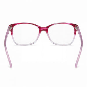 Missoni MMI 0010 Rectangle Eyeglasses Women — side view, Pink Horn Acetate temples