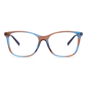 Missoni MMI 0015 Square Eyeglasses for Women — front view, Acetate
