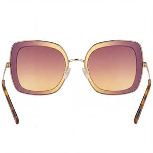 Missoni Mmi 0034/s Square Sunglasses for Women — interior view, Non-Polarized lens detail