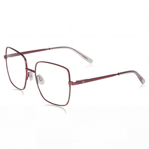 Missoni Red Square Eyeglasses for Women, Metal frame
