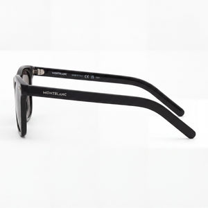 Montblanc Classic Rectangle Sunglasses Unisex — front view, Acetate frame