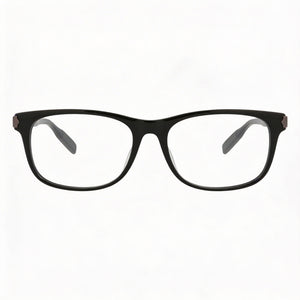 Montblanc MB0036O Rectangular Eyeglasses for Men — front view, Plastic