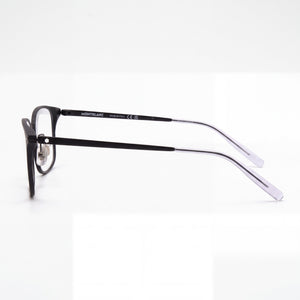 Montblanc MB0196OK-001 Rectangle Eyeglasses for Men — front view, Metal