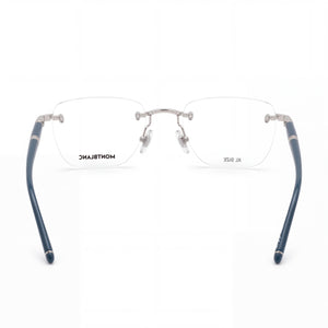 Montblanc MB0346O Rectangle Eyeglasses for Women — front view, Acetate
