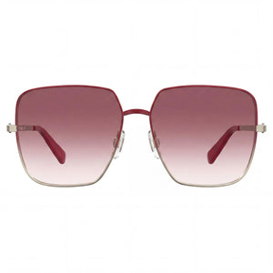 Moschino Classic Rectangle Sunglasses for Women — front view, Plastic frame